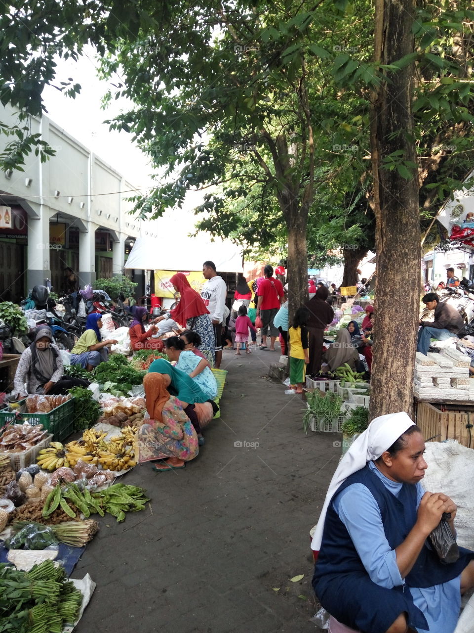 Traditional Market of Kotagede, Indonesia
