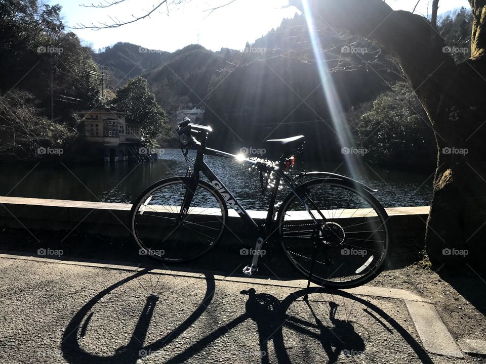 Cycloturism in Takao mountains in Japan