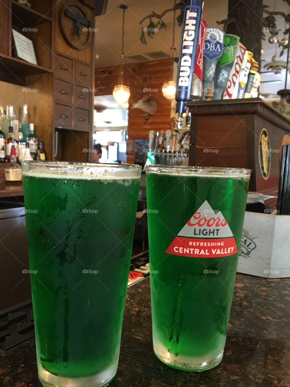 St patty’s day! Green beer taste better!