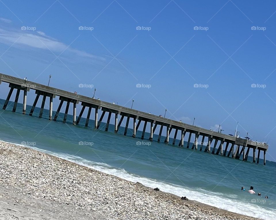 Tilted Pier