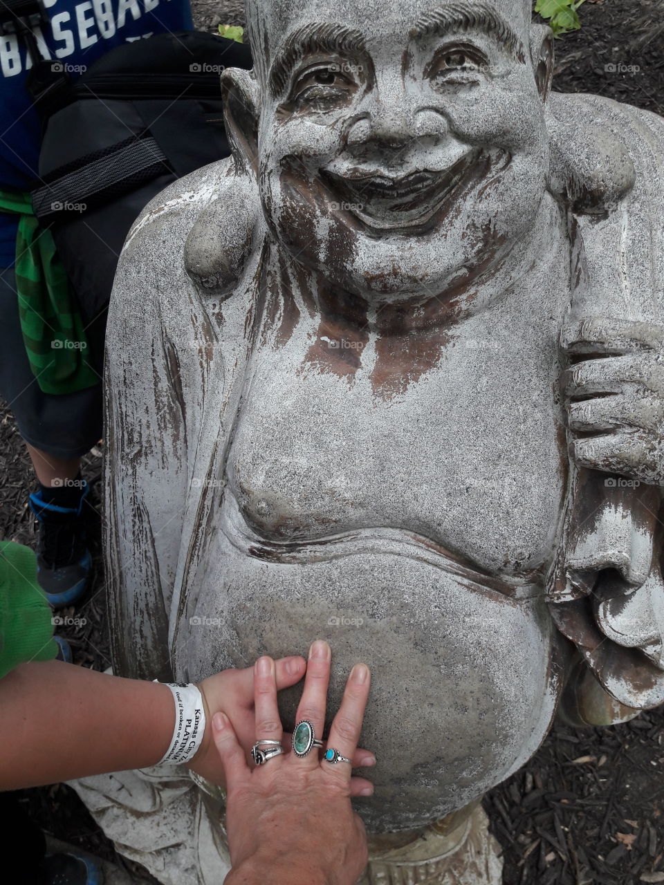 Lucky Buddha Belly Rub