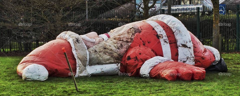 Inflatable Santa 