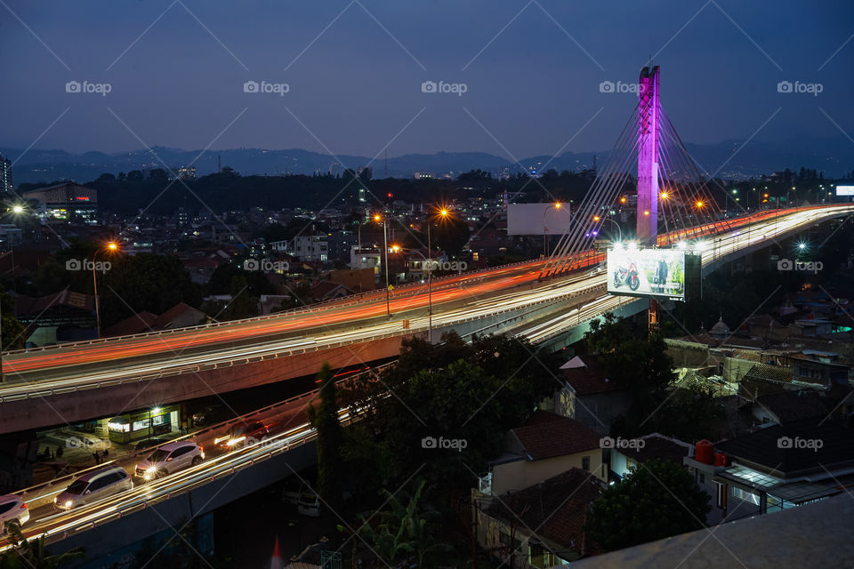 pasupati bridge at night