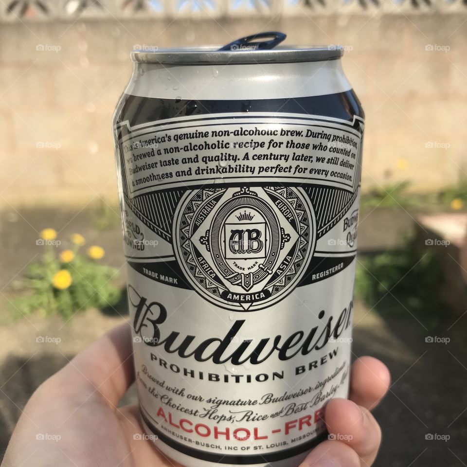 A lovely non-alcoholic beverage in the summer sun? Don’t mind if I do. Cheers Budweiser! 