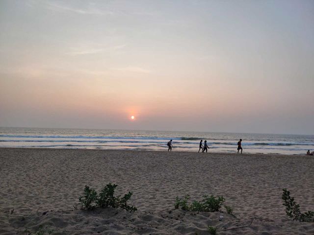 Sunset on the Beach