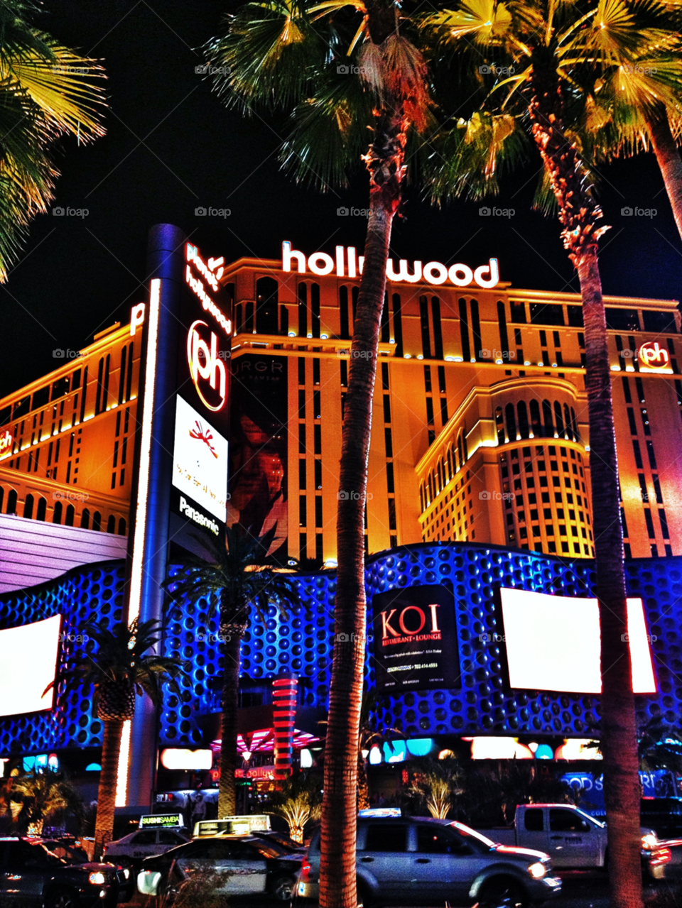 las vegas nevada hollywood night hotel by analia