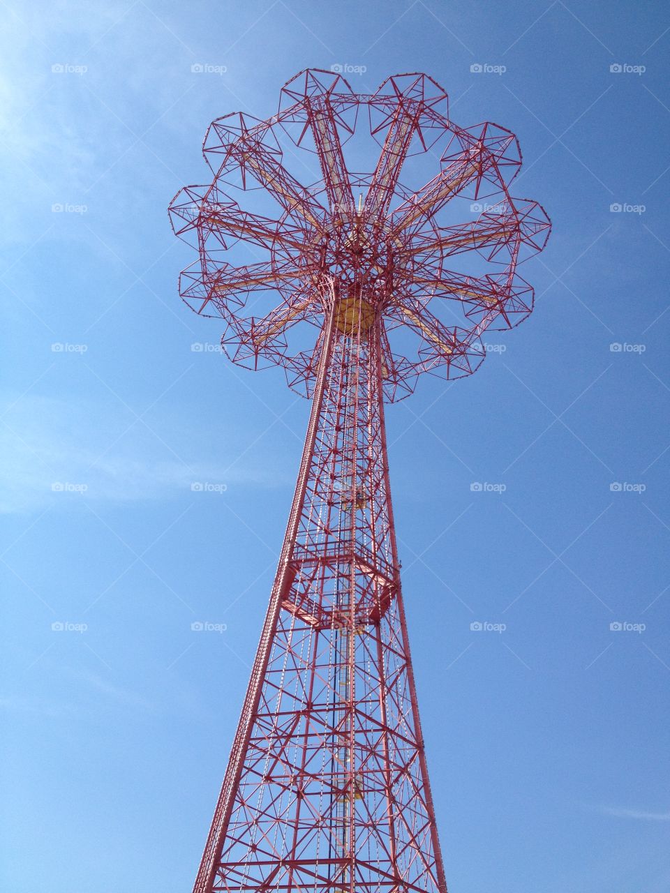 Vintage structure at Coney Island 