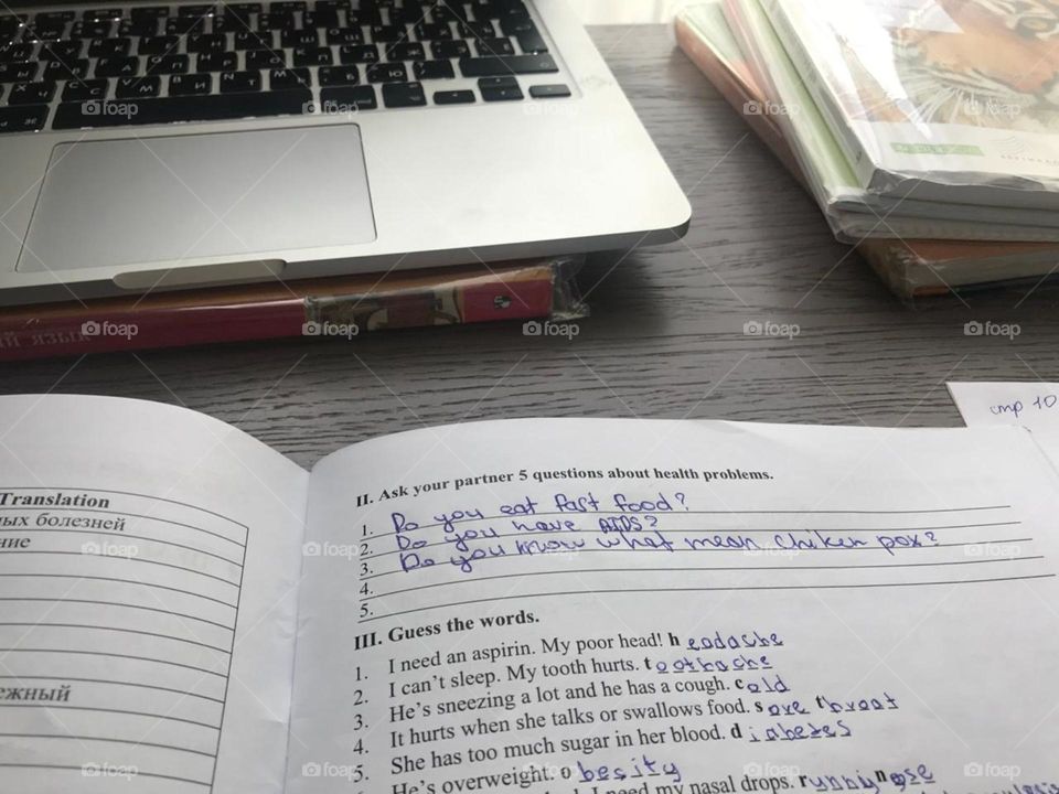 Work gadget night part form shape hand laptop view process projects prof man text english learn teach book table day part