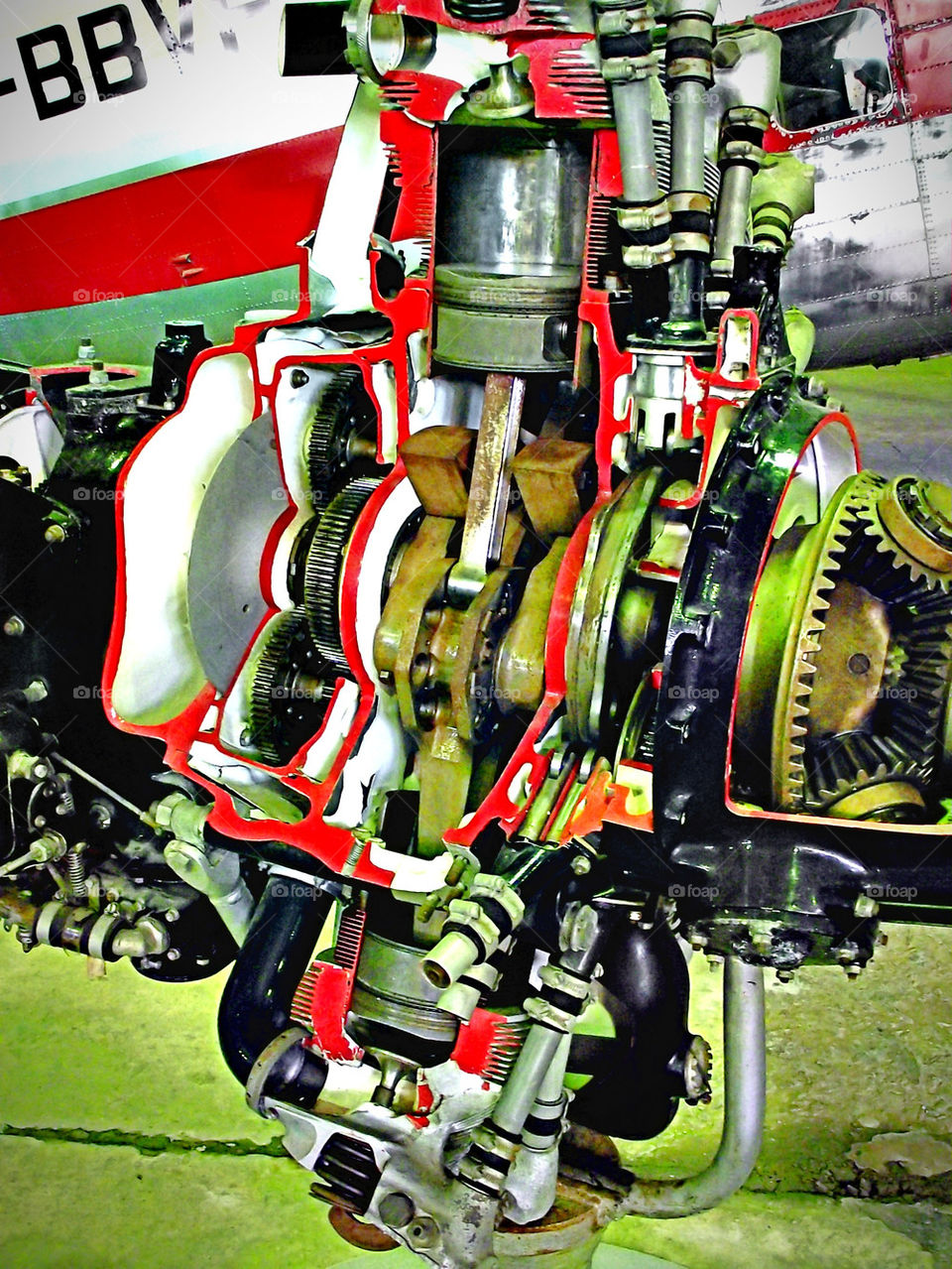 plane engine by gordynodrog