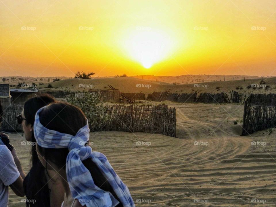 Sunset in Alentejo, Portugal