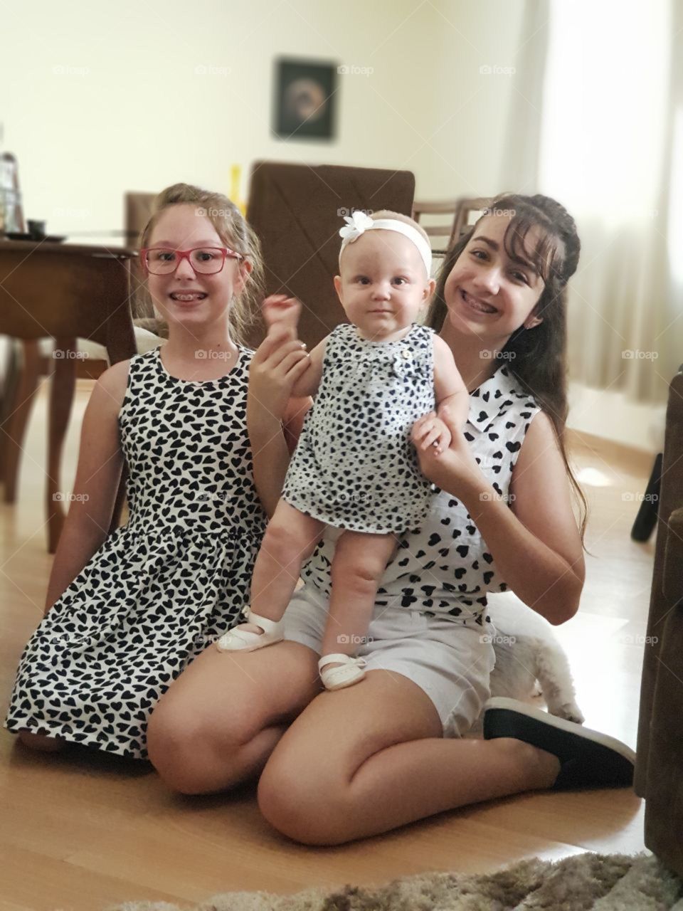 3 lindas princesas da minha vida!