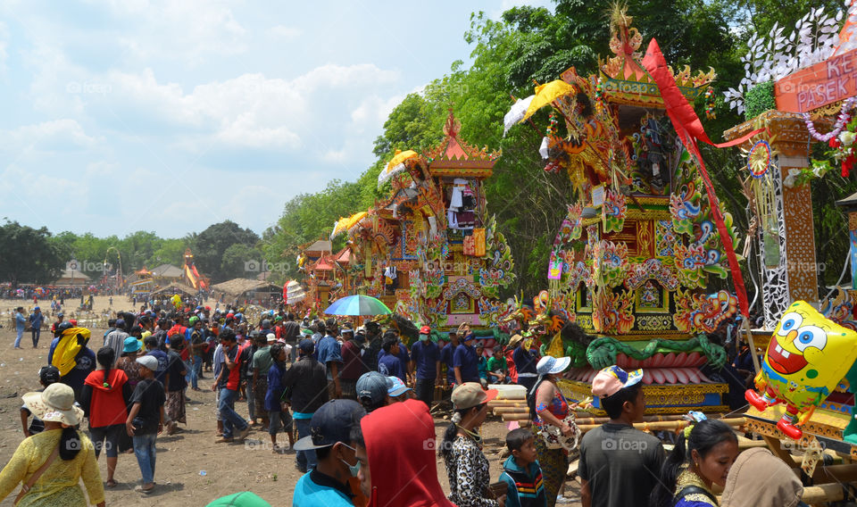 Ngaben Ceremony in South Sumatera