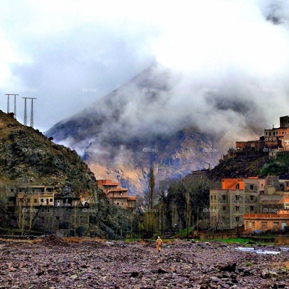 High Atlas Mountain Village