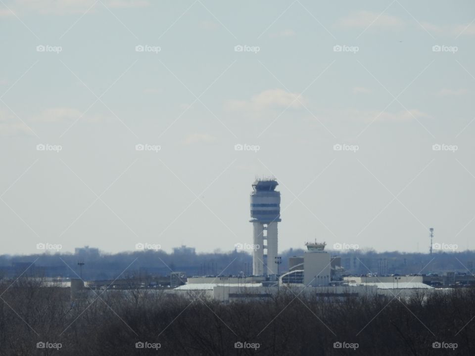John Glenn International air traffic control tower