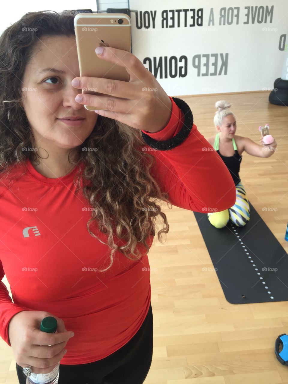 Gym selfie 