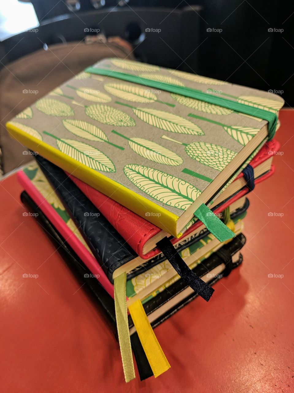 stack of journals