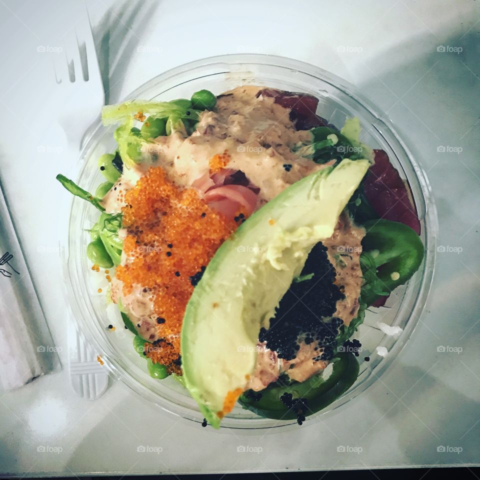 First ever #poke bowl 