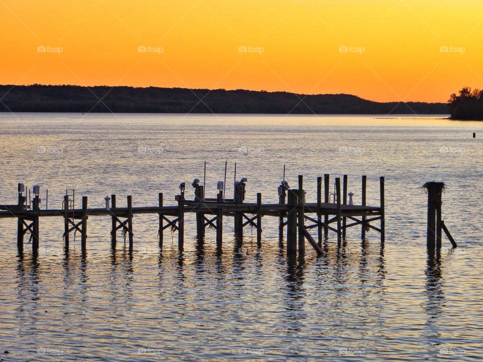 Sunset on the Potomac