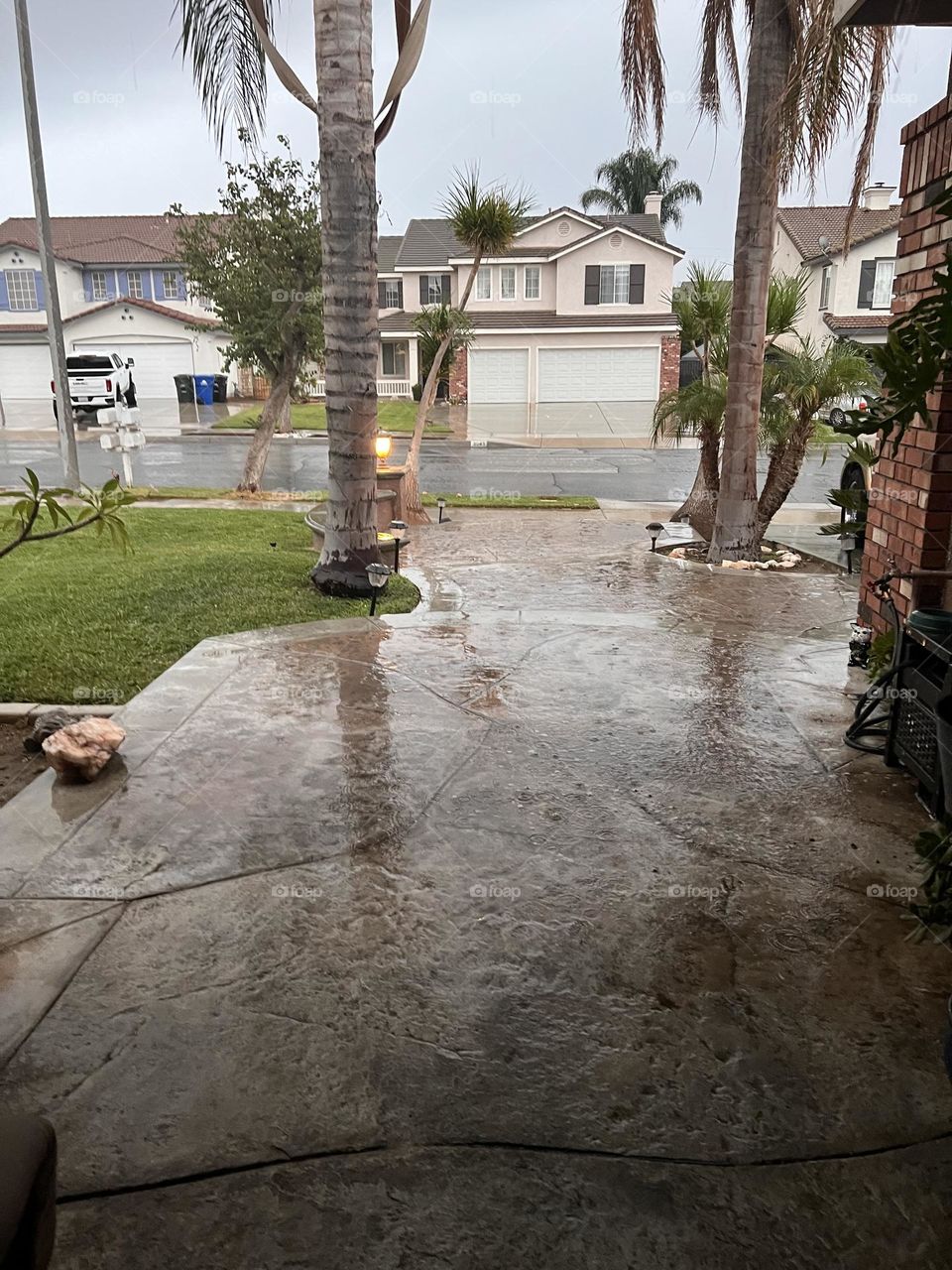 1st rainy day this Fall