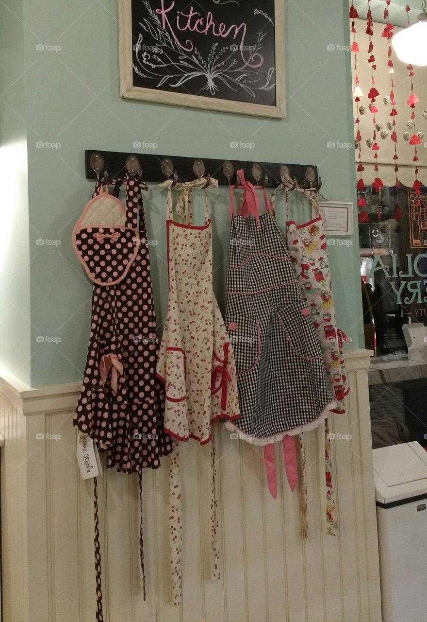 Aprons in the Kitchen