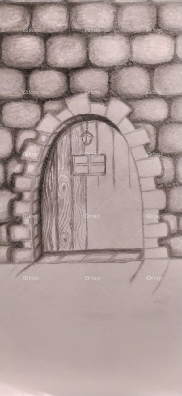 La imaginacion vuela a traves de mi dibujo