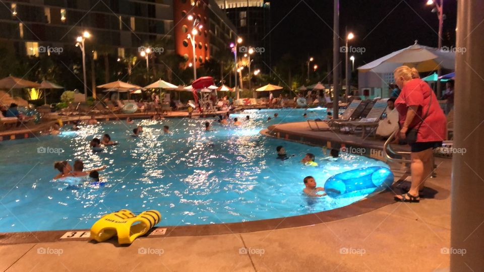 Love swimming here at the resort in Orlando