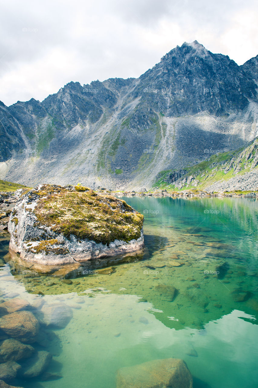 Alpine lakes of Alaska are as beautiful as they come, only colder.