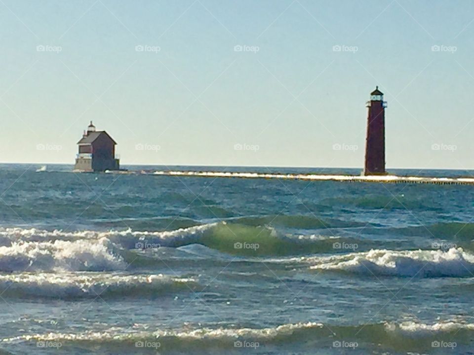 Lighthouse in Michigan 
