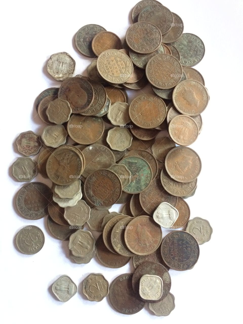 Rare old coin collection 