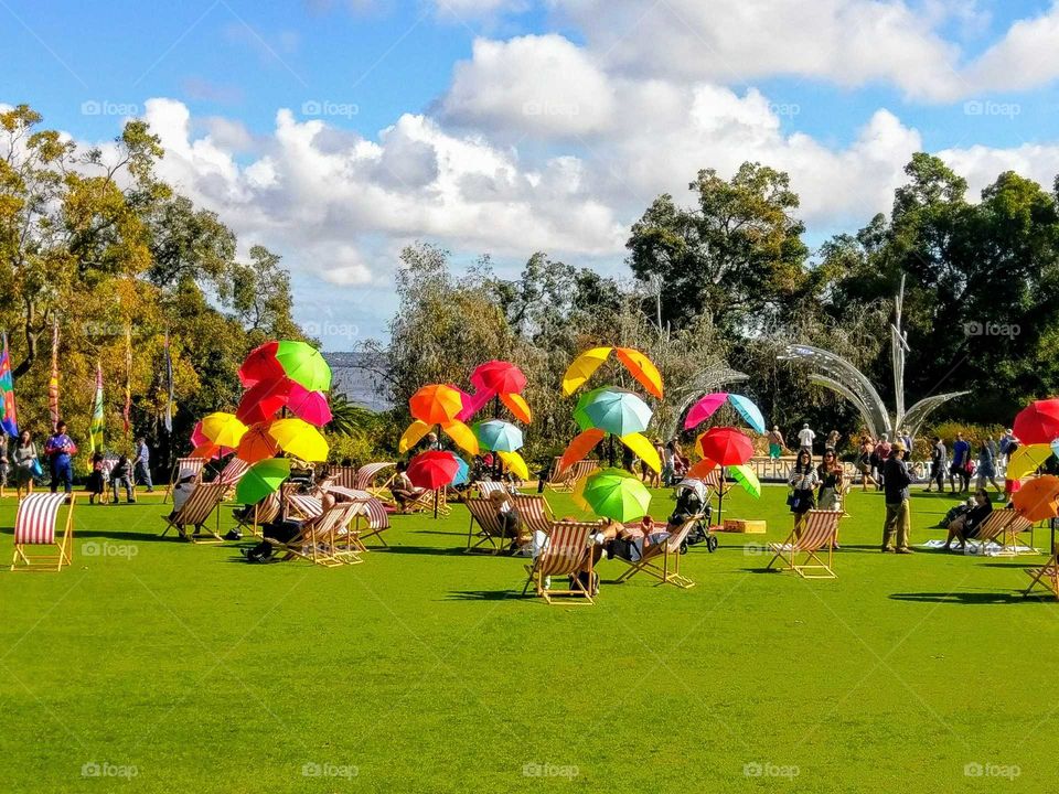 Relaxing on warm Summer days!