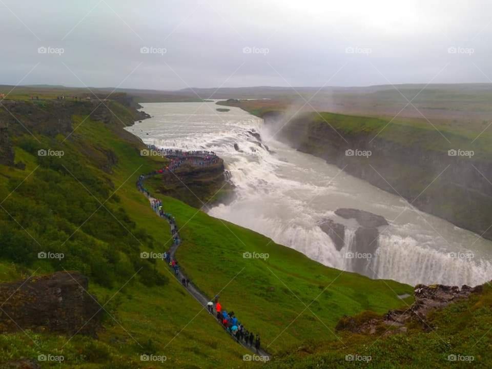 waterfall of iceland