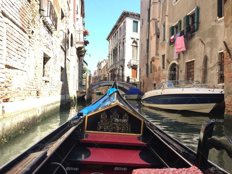 Gondola in Venice Italy