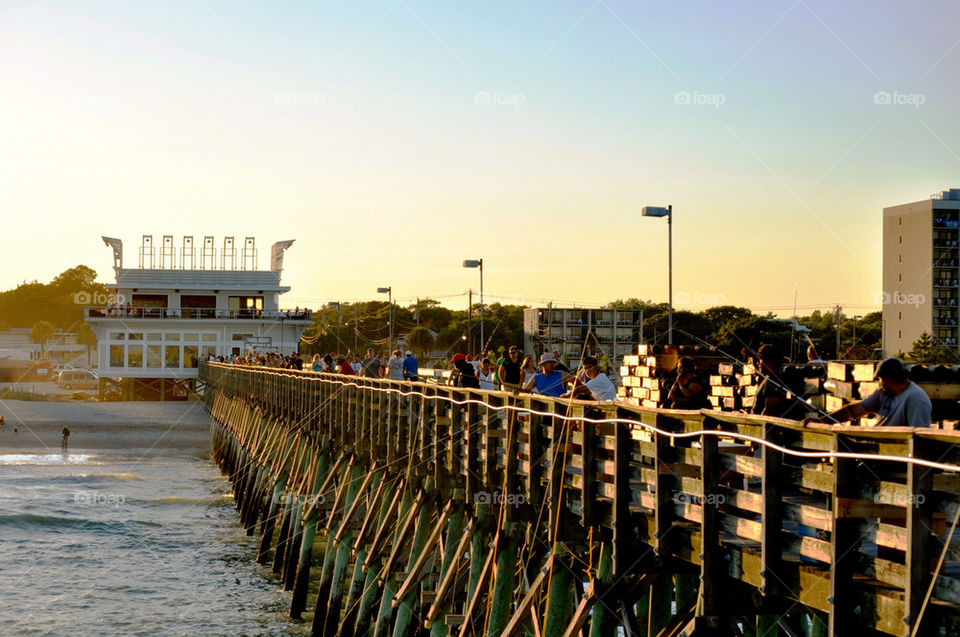 pier 2nd avenue myrtle beach south carolina beach by refocusphoto