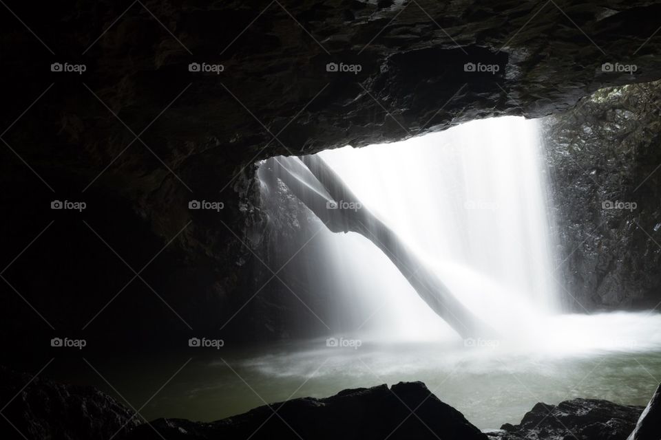 Natural Arch Waterfall