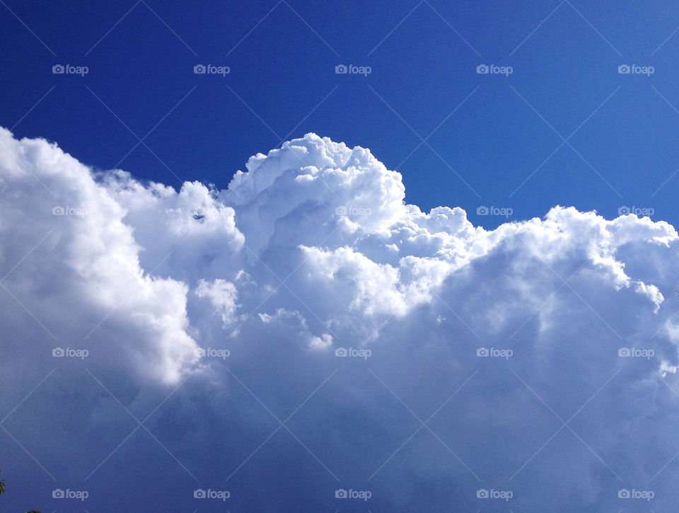 sky blue grey clouds by spl72