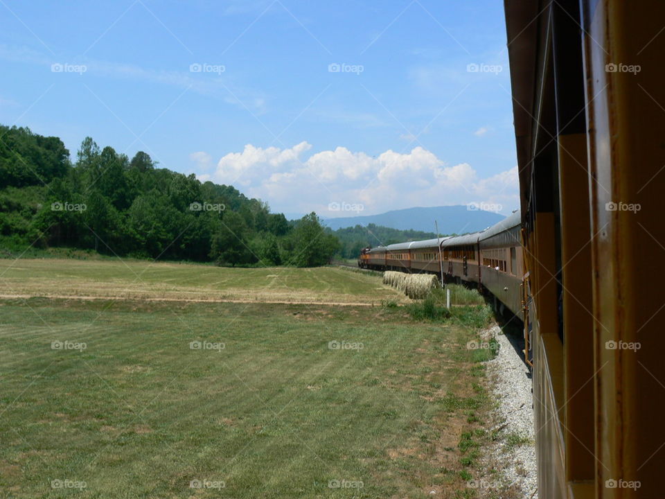 Great Smoky Mountains Railroad Tuckaseegee River Excursion Train
