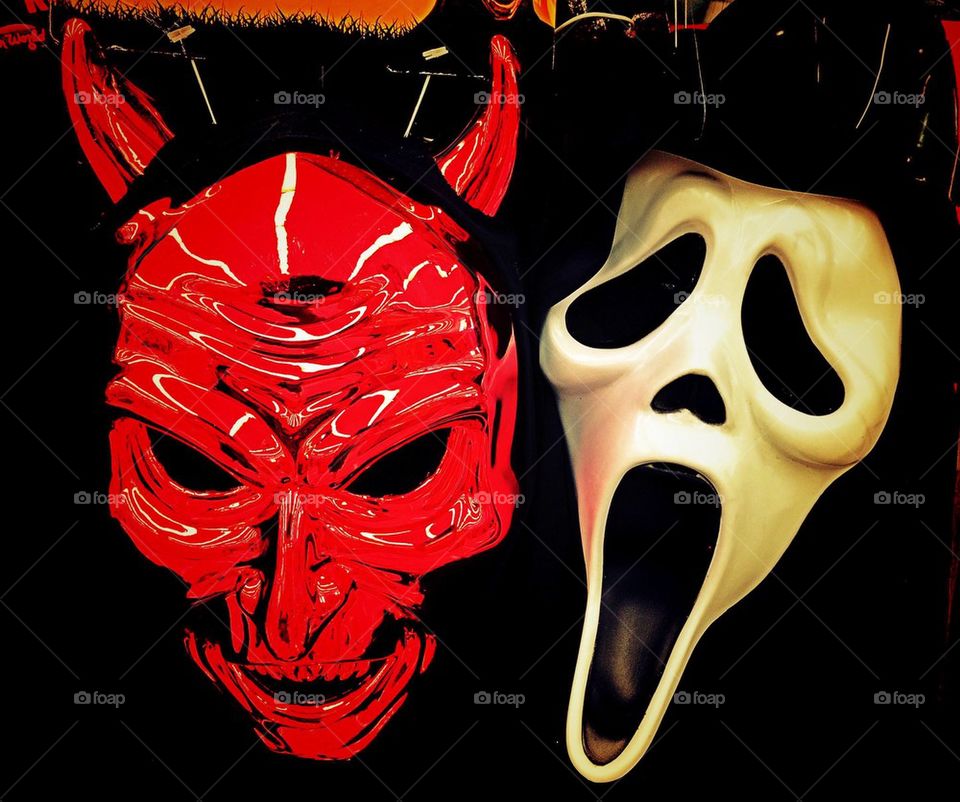 Scary masks