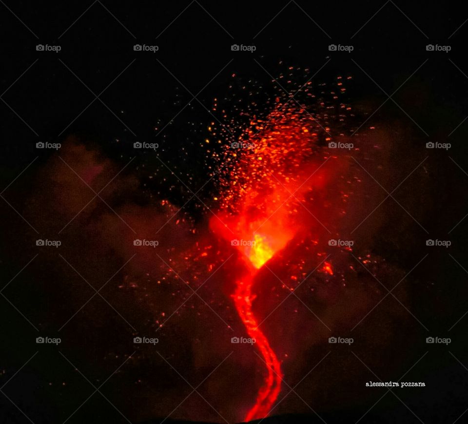 eruption etna