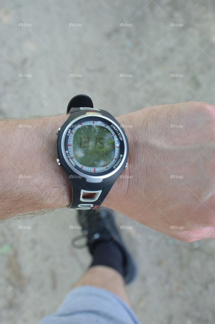 Sports watch hart monitor