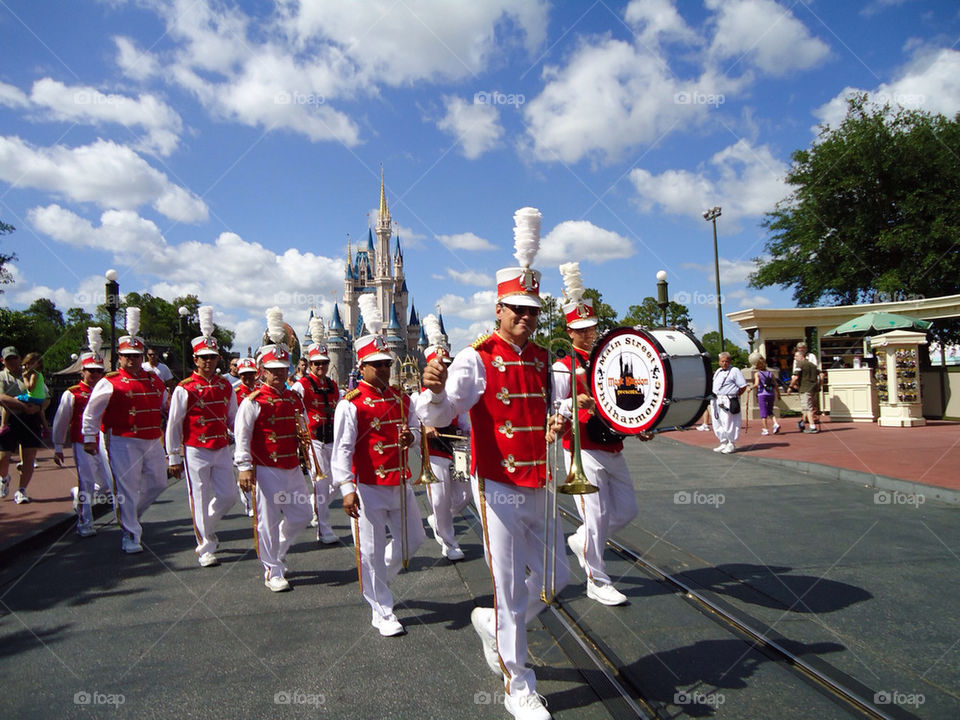 castle band disney marching by jvukelja