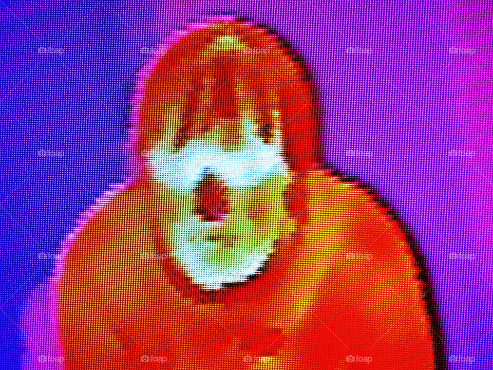 Human heat sensor and display.