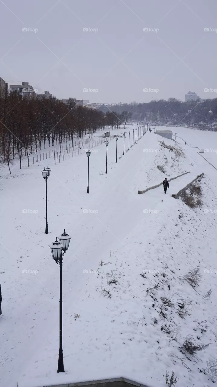 snow