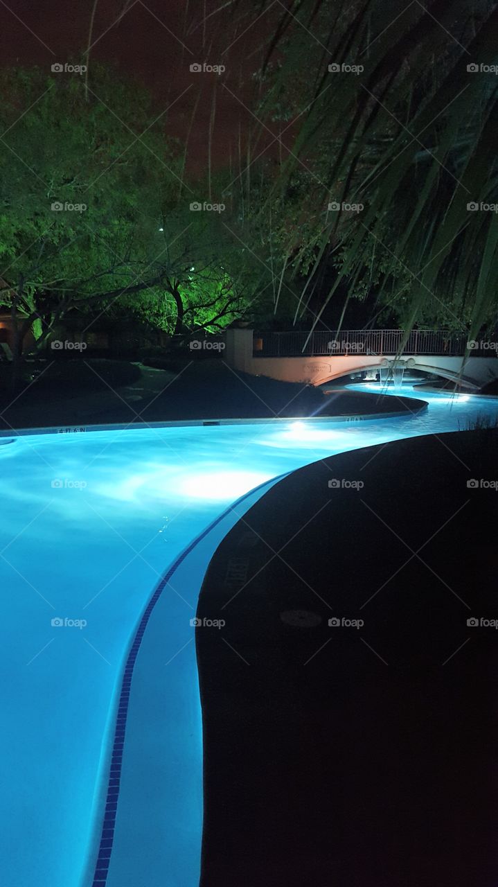 Nocturnal Pool