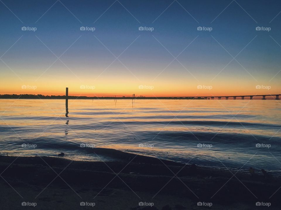 Sunrise Over the Neuse 