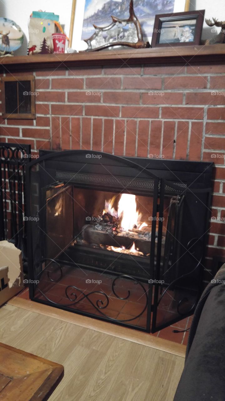 fireplace