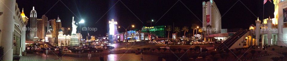Las Vegas blvd night