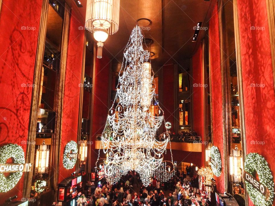 Radio City Music Hall chandelier