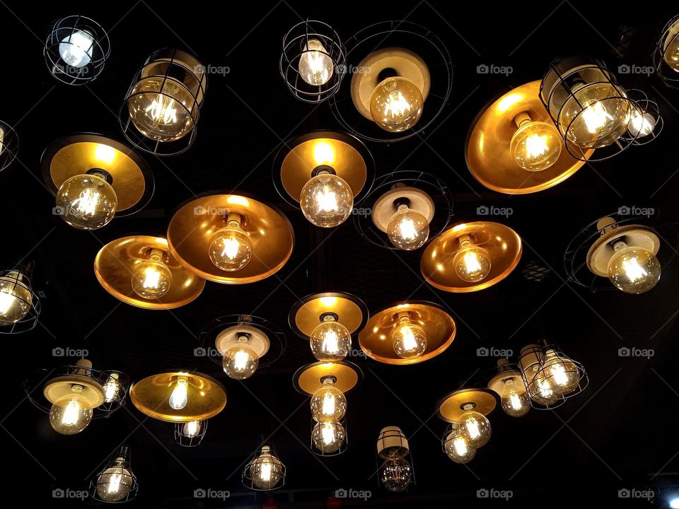 Different kinds of the lights.