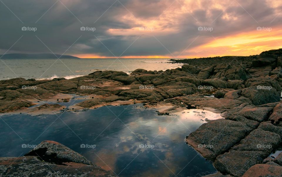 Wild atlantic way sunset