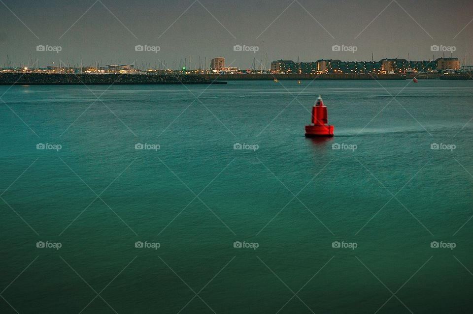 Red buoy